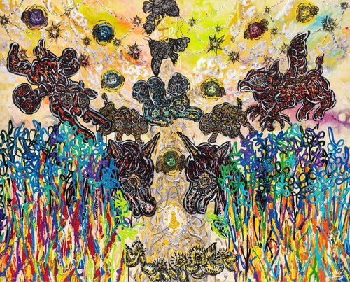 Sacred Connectedness by Miwa Komatsu, Print for Sale on Singulart