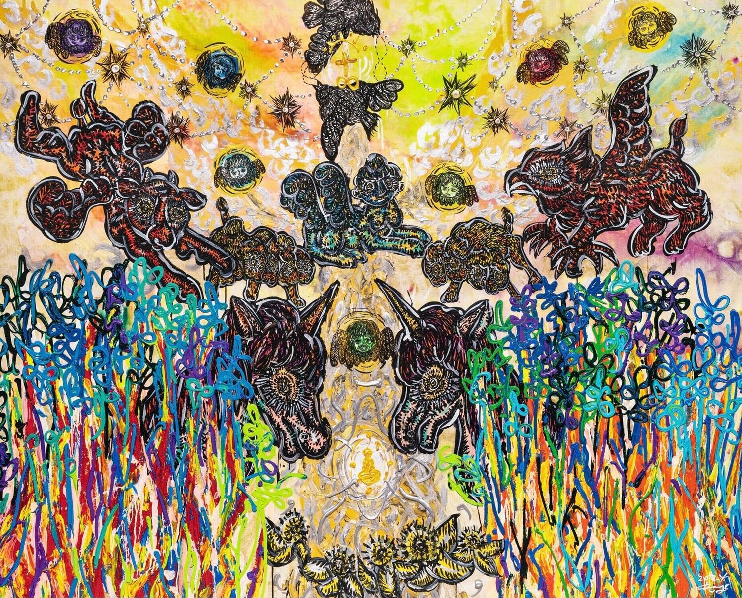 Sacred Connectedness Miwa Komatsu Druck zu verkaufen