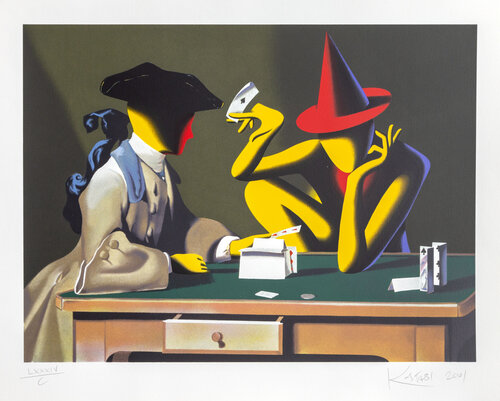 Chance Encounter by Mark Kostabi, Print for Sale on Singulart