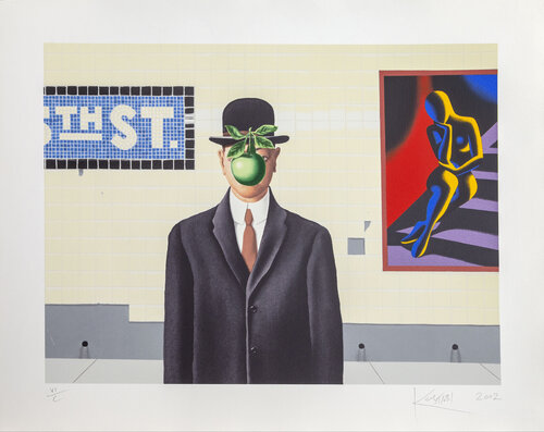 ☆マークコスタビ MARK KOSTABI 2001年 アクリル画１点物☆ ☆マークコスタビ MARK KOSTABI 2001年 アクリル画1点物☆