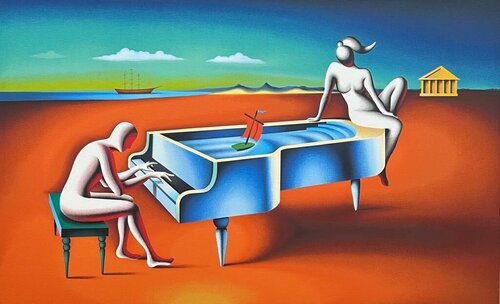 激レア！コレクションマークコスタビンCOSTABI 版画 絵画 一点物 1996 激レア！コレクションマークコスタビンCOSTABI 版画 絵画 一点物