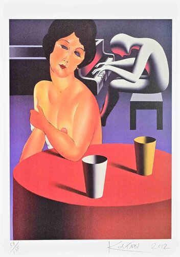  Lush Life by Mark Kostabi, Print for Sale on Singulart