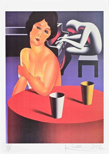 Lush Life by Mark Kostabi, 인쇄 for Sale on Singulart