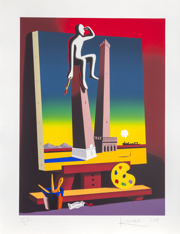 Loophole with a View Mark Kostabi