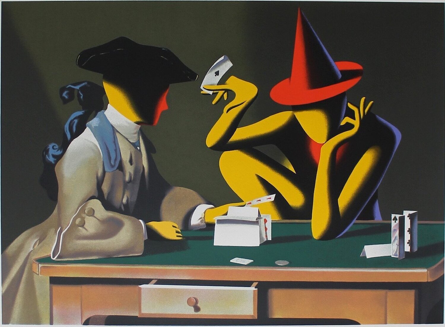 Chance Encounter Mark Kostabi
