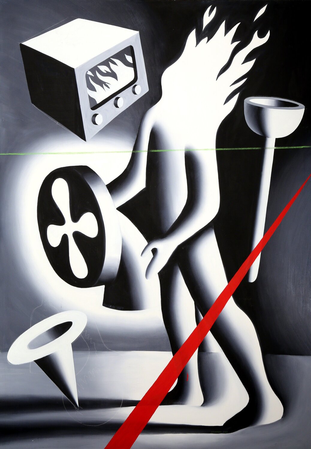 Is Gramercy Park Burning? Mark Kostabi