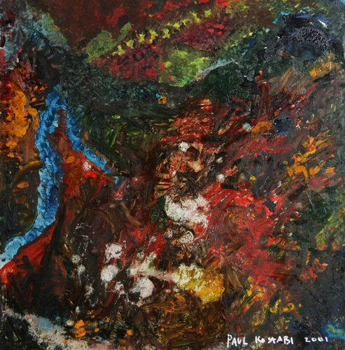 Y2K NYC de Paul Kostabi, Pintura a la venta en Singulart