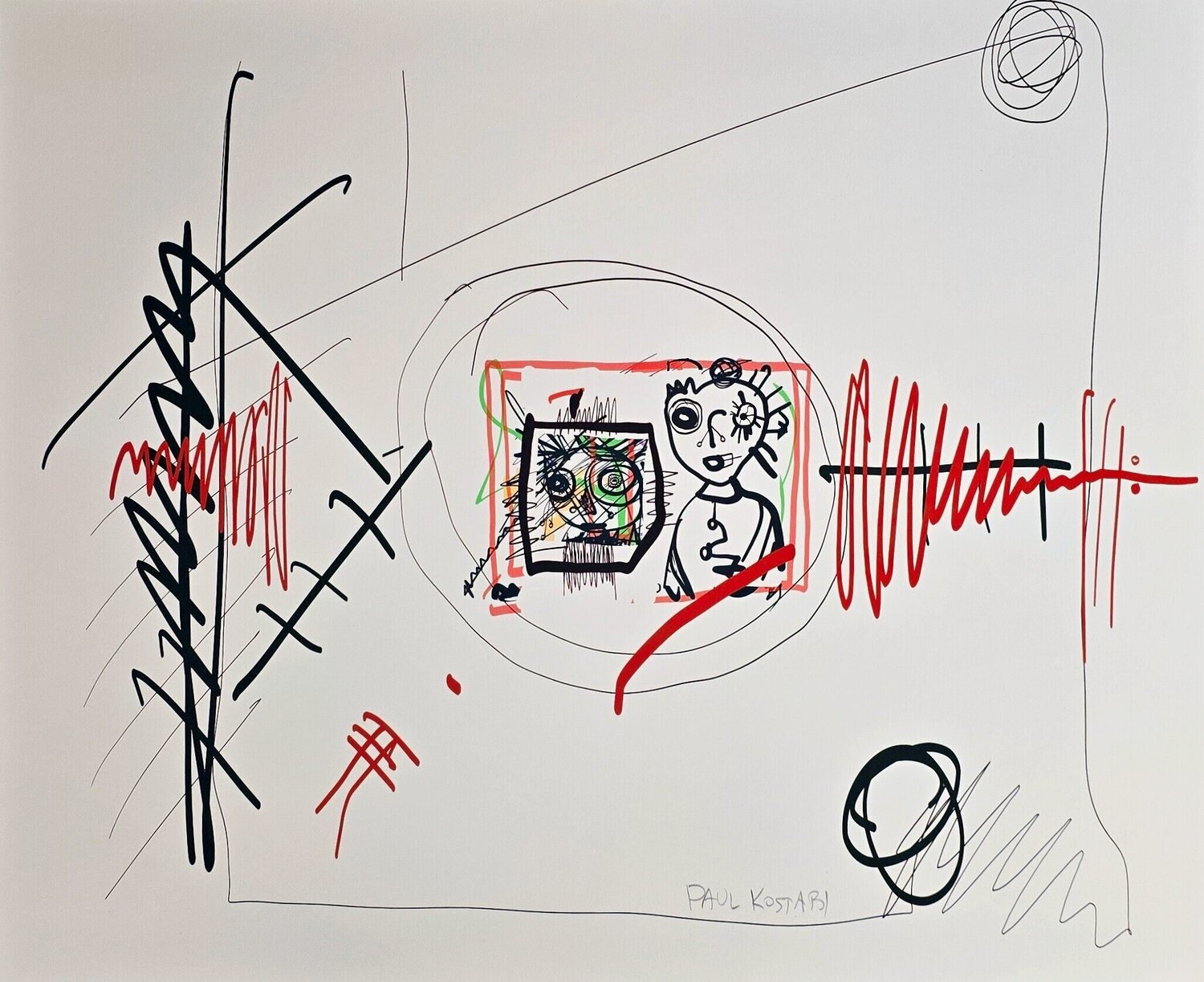 Untitled Paul Kostabi