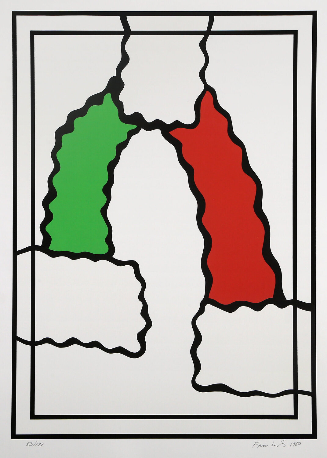 Big Moose Lake Nicholas Krushenick Édition à vendre