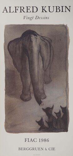 L'éléphant by Alfred Kubin, 版画 for Sale on Singulart