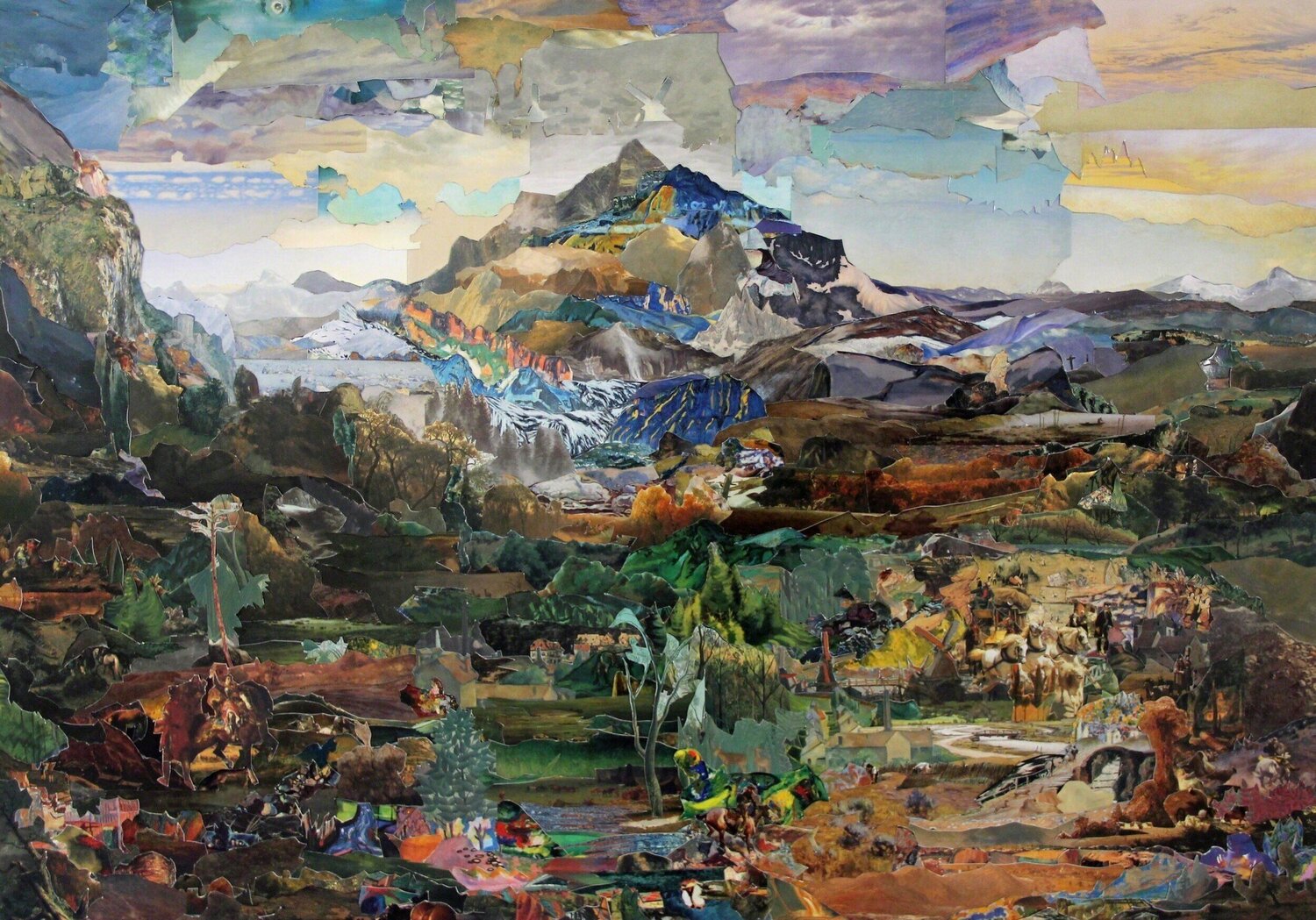 Painting some Mountains Volker Kühn