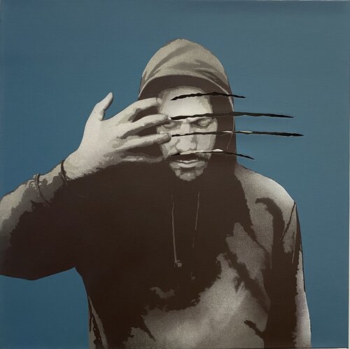 Scars Blue Edition di Kunstrasen, Altri media in vendita su Singulart