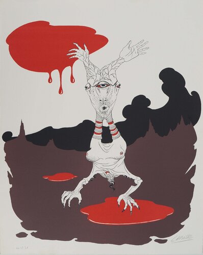 Le manu military by Félix Labisse, Print for Sale on Singulart