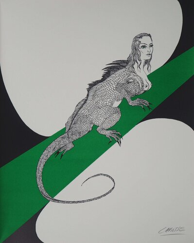 La Guivre-Guénégote by Félix Labisse, Print for Sale on Singulart