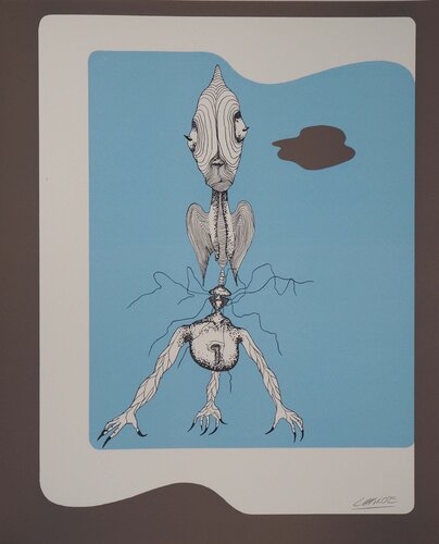 L’Epigone, Lithographie originale, signée by Félix Labisse, Print for Sale on Singulart