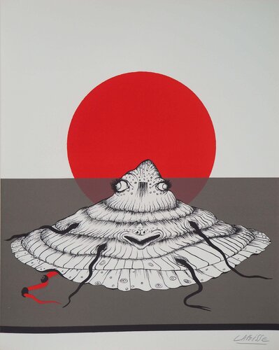 L’Aplatigo, Lithographie originale, signée by Félix Labisse, Print for Sale on Singulart