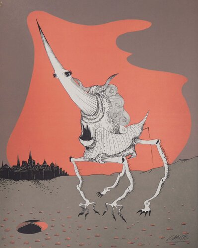 Le Perce aurore by Félix Labisse, Print for Sale on Singulart
