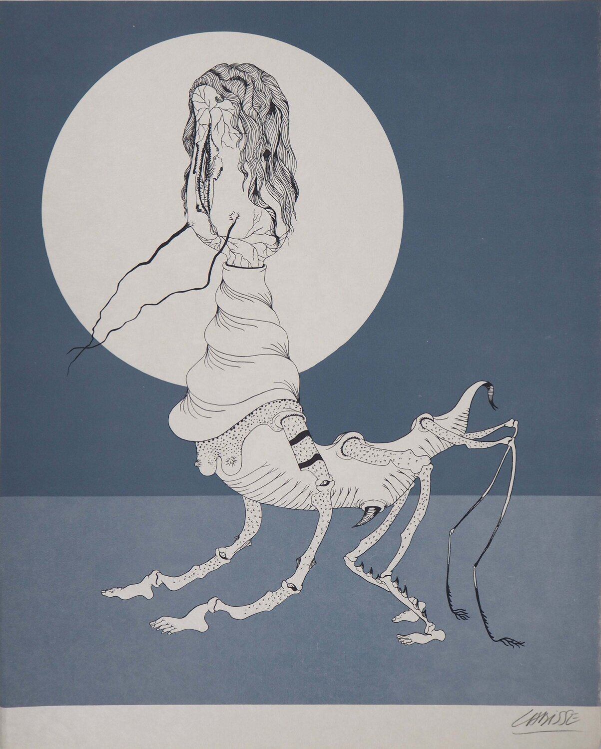 La Parsifal Félix Labisse Print for sale