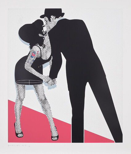The Kiss (Amy Winehouse) von Gerald Laing, Druck kaufen auf Singulart