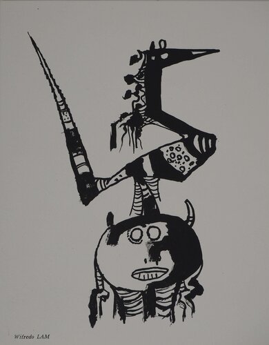 Animaux fantastiques von Wifredo Lam, Druck kaufen auf Singulart
