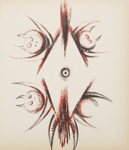 Untitled from Le Surrealisme en 1947 van Wifredo Lam, Afdruk te koop op Singulart