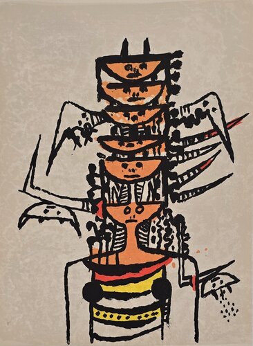 Untitled Composition de Wifredo Lam, Impresión a la venta en Singulart