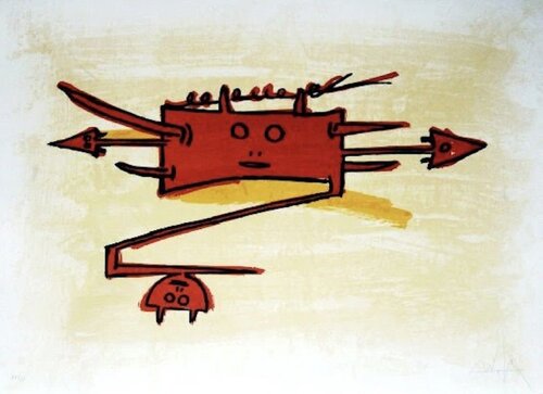 El último viaje del buque fantasma VI by Wifredo Lam, Print for Sale on Singulart