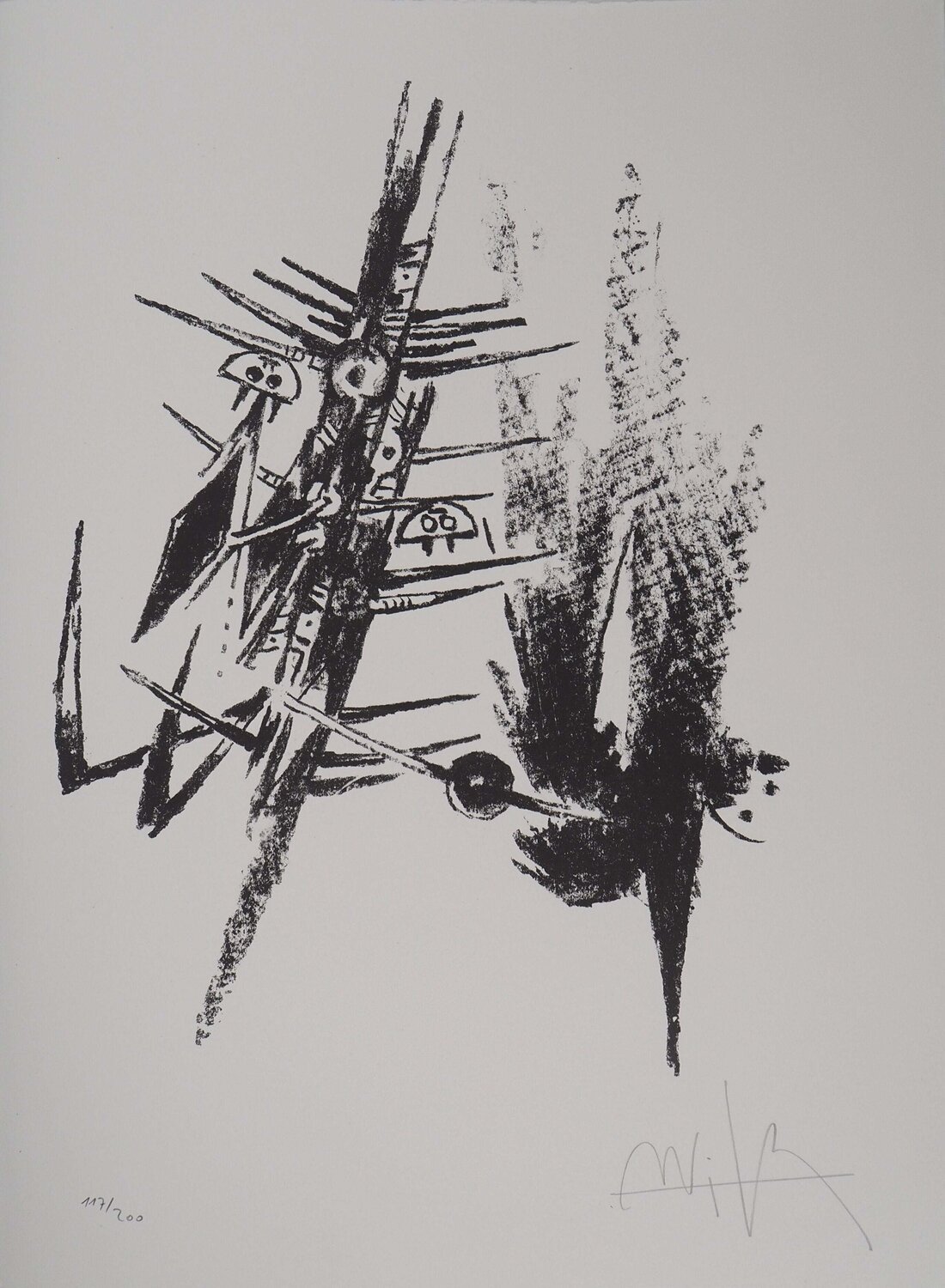 Figures Fantastiques Wifredo Lam Print for sale