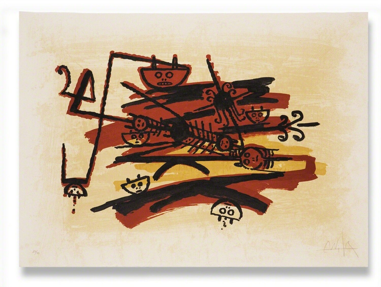 El Ultimo Viaje del Buque Fantasma - image 4 Wifredo Lam Druck zu verkaufen