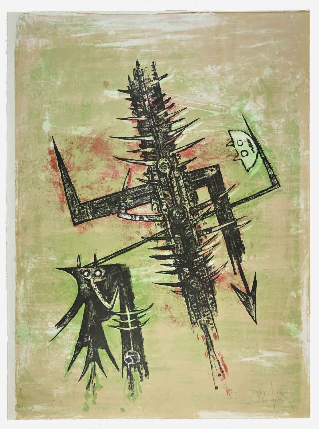 Homage to Picasso Wifredo Lam