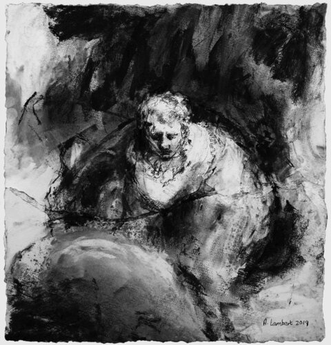 Galateia van Alison Lambert, Werk op papier te koop op Singulart