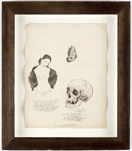 I Trust Eddie Martinez and I'm Not Afraid To Die di Wes Lang, Opera su carta in vendita su Singulart