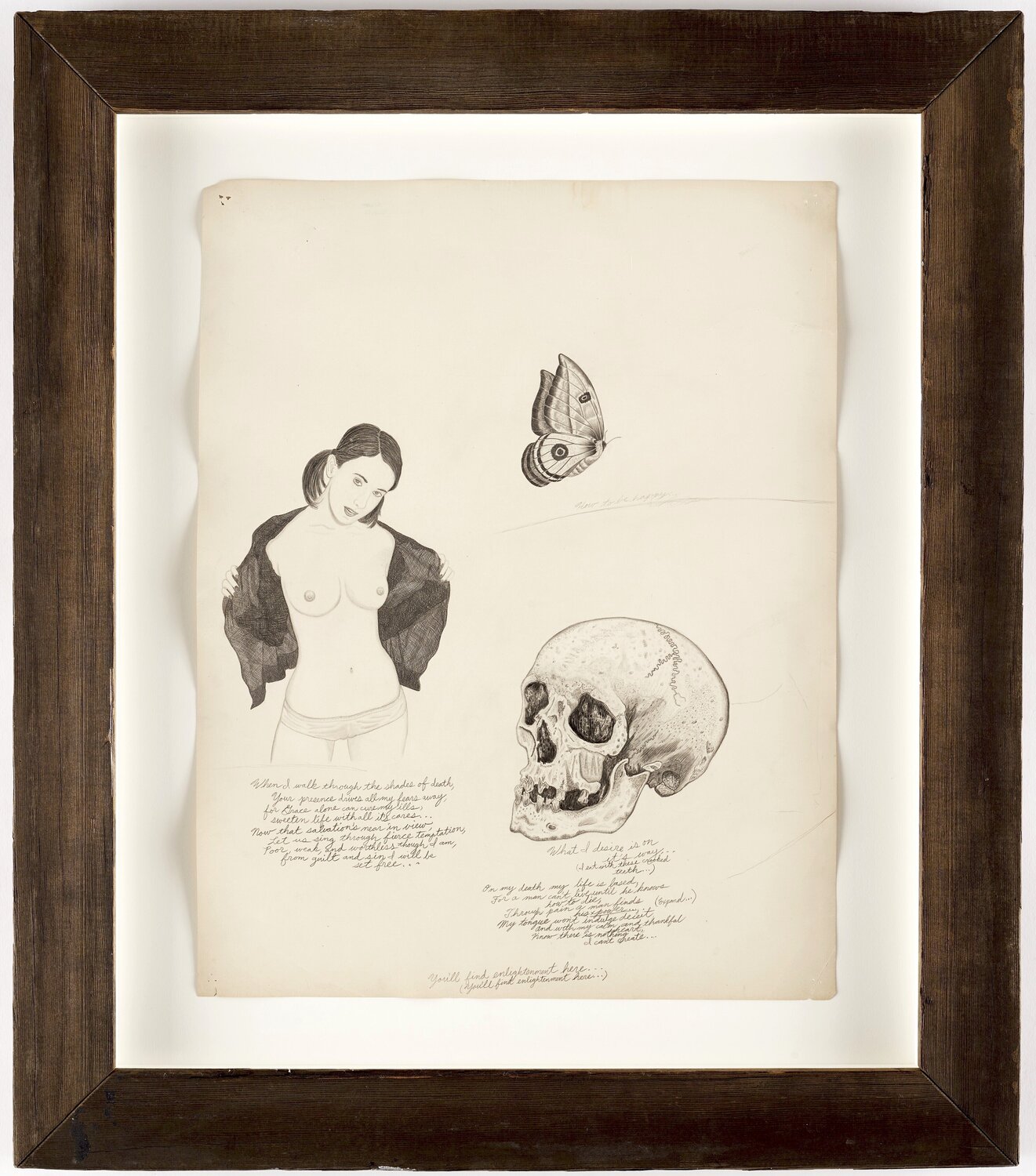 I Trust Eddie Martinez and I'm Not Afraid To Die Wes Lang Werk auf Papier zu verkaufen
