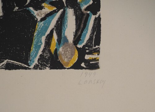 Mosaïque de Bleu by André Lanskoy, Print for Sale on Singulart