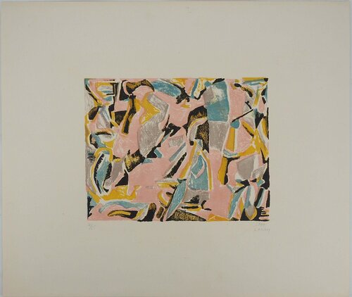 Composition chromatique de André Lanskoy, Impresión a la venta en Singulart
