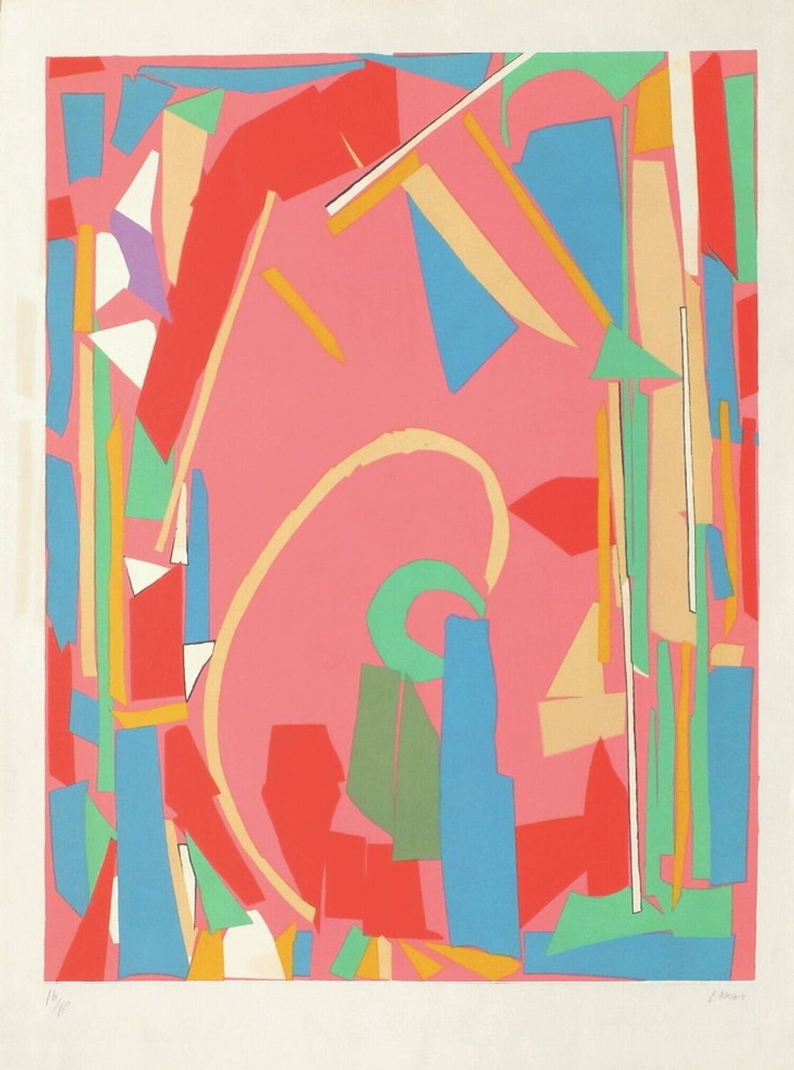 Composition abstraite II André Lanskoy