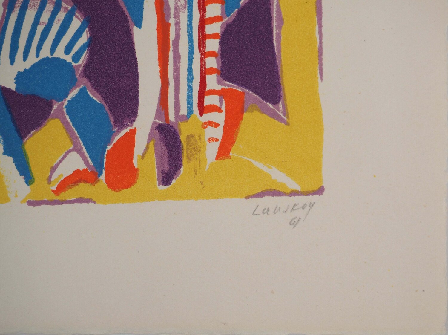 Composition abstraite André Lanskoy