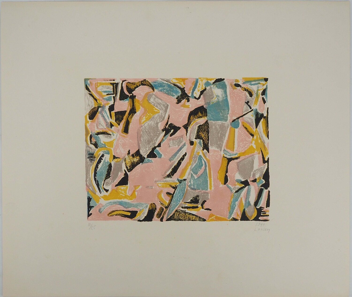 Composition chromatique André Lanskoy Impresión en venta