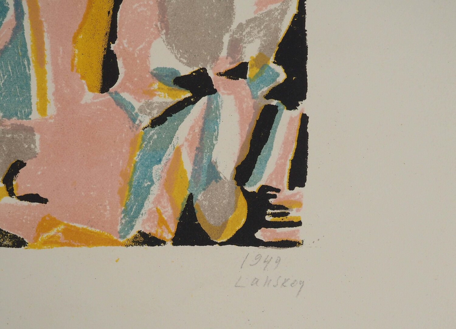 Andre Lanskoy、COMPOSITION Composition Spatiale, 1955 - Andre Lanskoy - WikiArt.org