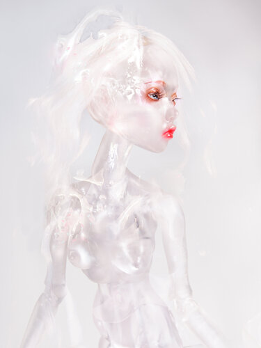 Livin Doll white 3 by Corinna Holthusen, Photography for Sale on Singulart