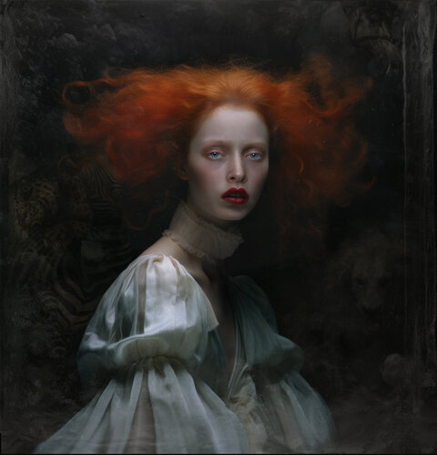 Old Master Red 1 de Corinna Holthusen, Fotografía a la venta en Singulart