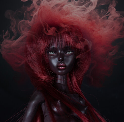 Red Hair Doll Corinna Holthusen