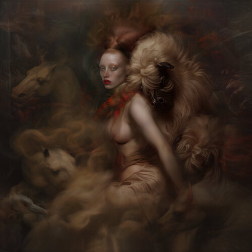 Lady with Horse 1 Corinna Holthusen