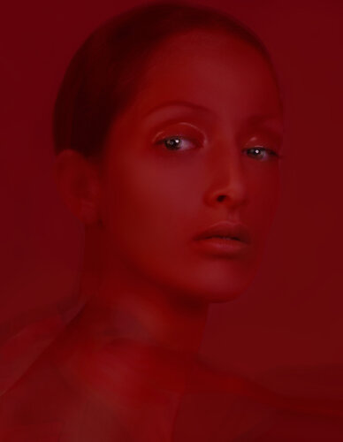 Red Portrait 1 by Corinna Holthusen, Photography for Sale on Singulart