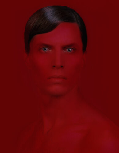 Red Portrait 3 by Corinna Holthusen, Photography for Sale on Singulart