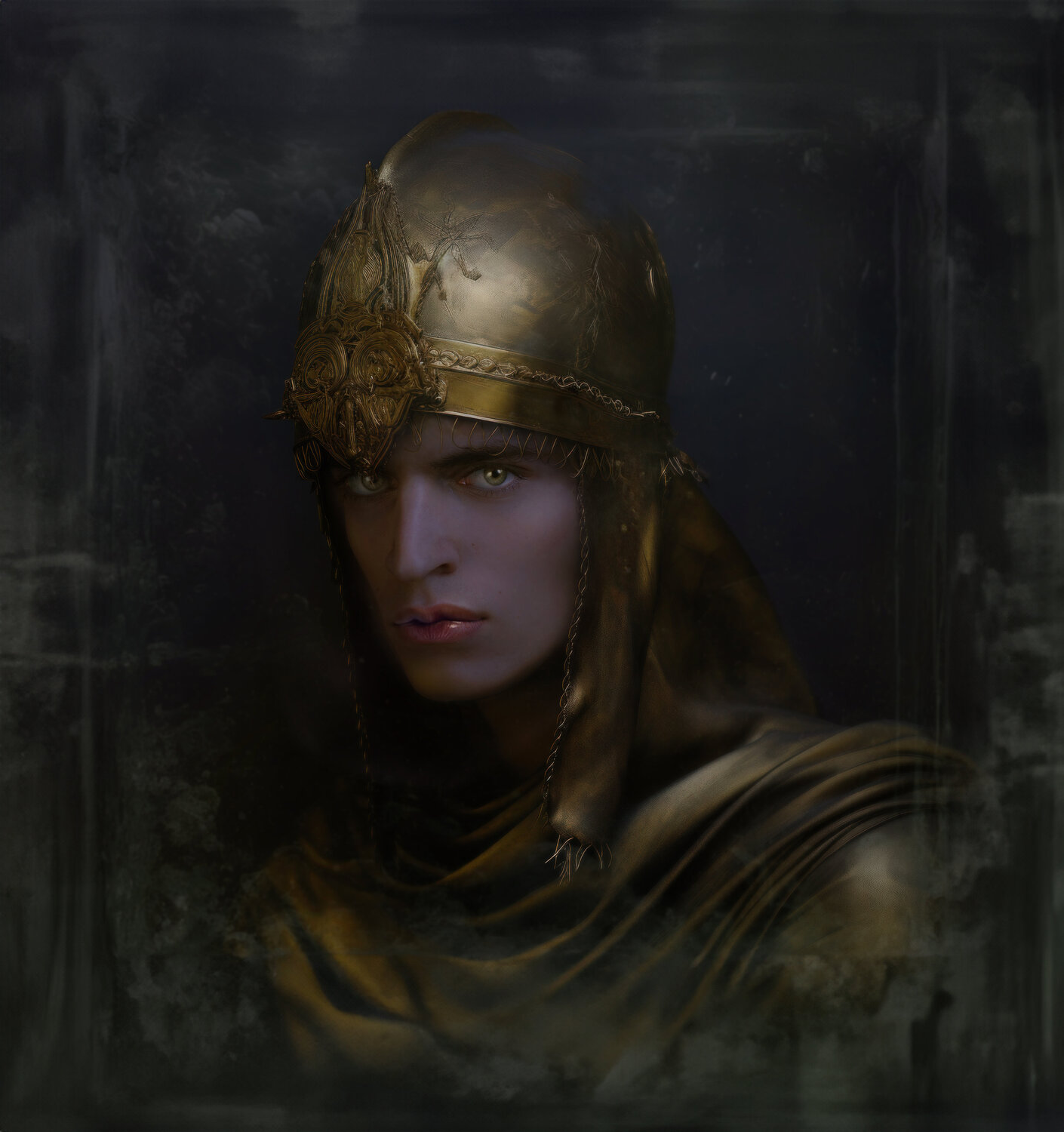 Old Master Gold Helmet Corinna Holthusen