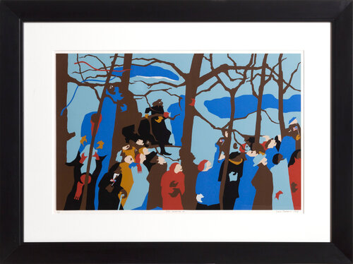 The Swearing In di Jacob Lawrence, Stampa in vendita su Singulart