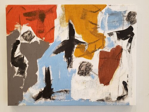 Eunice, waiting  de Claude Lawrence, Pintura a la venta en Singulart