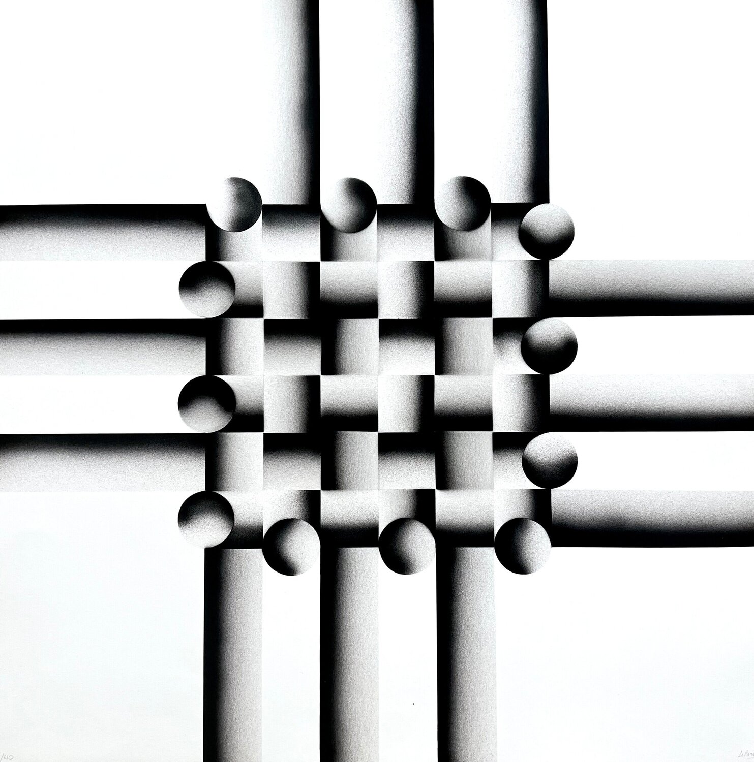 Primeras modulaciones 3 Julio Le Parc Afdruk te koop