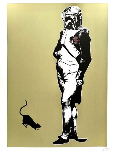 Napoleon today by Blek le Rat, Print for Sale on Singulart